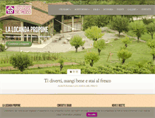 Tablet Screenshot of locandadelpesco.it